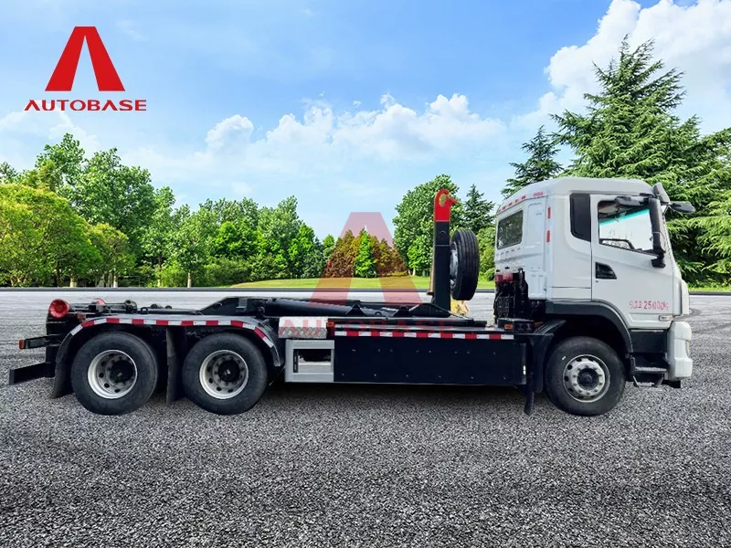 Camion à ordures déchargeable de 25 tonnes